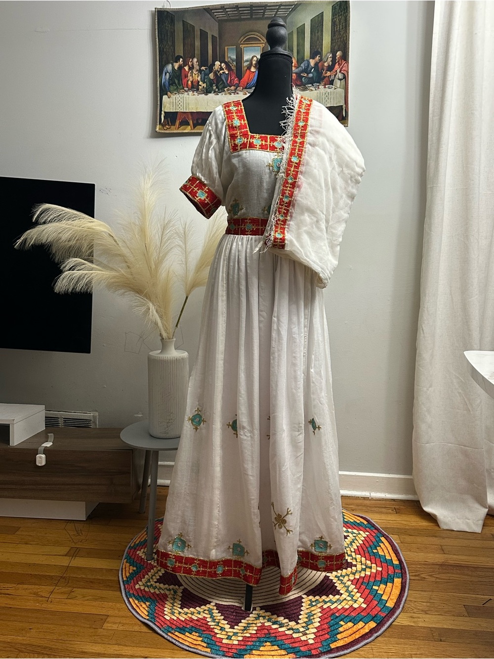 Habesha Kemis handmade 100% Cotton